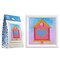 Diamond Dotz Home Sweet Home Kit with Frame House Diamond Painting Kits for Adults - Diamond Art Kits a Relaxing Creative Craft Kit with Dotz Gems 3.5x3.5